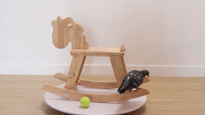 Ngựa gỗ bập bênh PHÙ ĐỔNG - PHUDONGTOYS - Đồ chơi an toàn trẻ em 3 - 6 tuổi