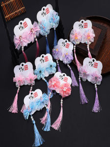 Traditional Chinese Girls Hair Accessories: Little Girls' Floral Hairpins & Performance Headwear