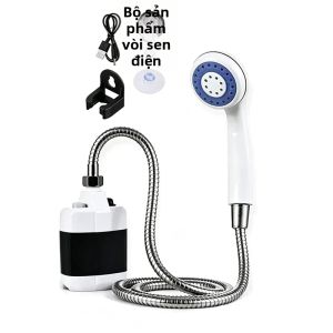 Phụ Kiện Vòi Tắm Di Động Cho Xe RV Cắm Trại Ngoài Trời Rửa Xe Làm Vườn Tắm Thú Cưng - Giải Pháp Tắm Cắm Trại Cần Thiết