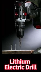 Waterproof & Dustproof Anti-Fall Multiple Modes Steel Plate Concrete Lifting Lithium Electric Drill