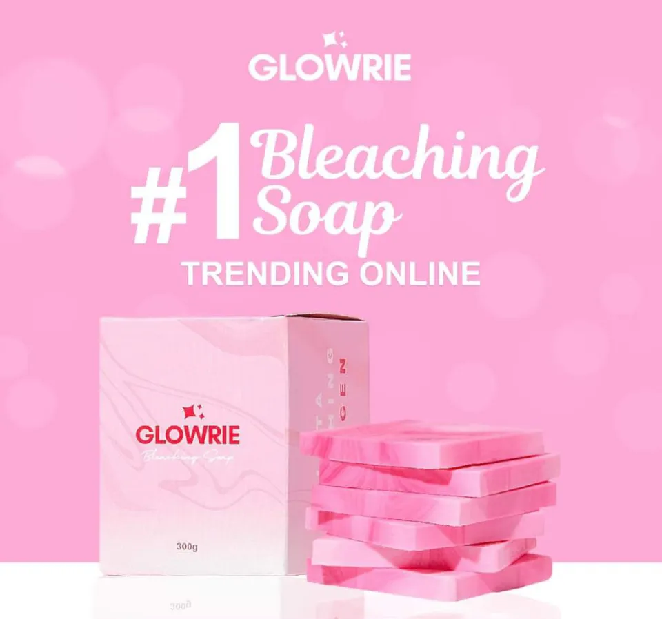 GLOWRIE GLUTA BLEACHING SOAP | 6 bars per Pack 300grams
