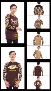 Baju Kaos Loreng Pramuka Scout Reglan Seragam Pramuka Laki-laki Seragam Pramuka Perempuan Baju Pramuka Kaos Pramuka Lapangan PDL Kaos Pramuka Outdoor