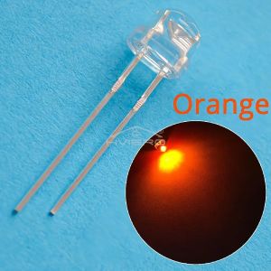 F5 5mm Straw Mini Hat Emitting Diode Ultra Bright Water Clear Light Bead White Blue Green Yellow Red Wide Angle LED Bulb