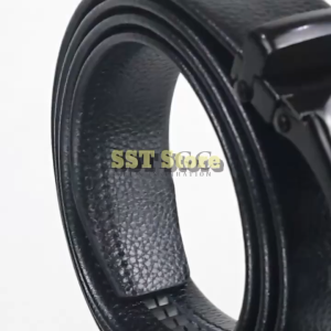 Sabuk Ikat Pinggang Men Belt Kulit Casual Formal Autoamtic Buckle Besi FAS 445