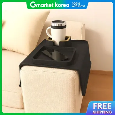 Sofa Cup Holder Armrest Tray Cup Coaster Sofa Storage Multi-Purpose Sofa Armrest Table