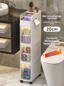 SHIHE | Foldable Narrow Space Storage Cabinet 20cm