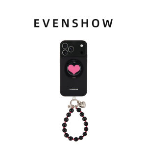 เคสโทรศัพท์ซิลิโคนเหลว EVENSHOW พร้อมขาตั้ง สายคล้อง ป้องกันการตกหล่น สำหรับ Apple 17AIR iPhone 16promax 15plus 14/13