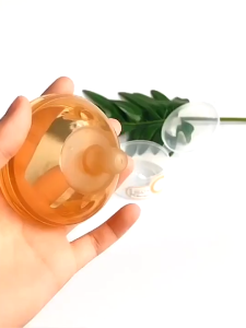 Dot Silikon Bayi Cocok Untuk Botol Leher Lebar 70MM Dot Pengaman Anti Gigitan
