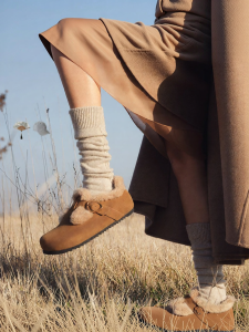 ICICLE | Winter Leather and Fur Single Shoes