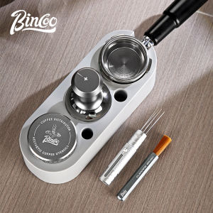 Bincoo hình elip cà phê Ý vải máy xay bột cơ sở đa chức năng lưu trữ và phấn phủ dạng nén búa đặt 51/58mm