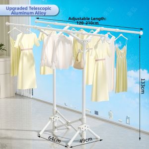 SHUHONG | Compact Indoor Clothes Drying Rack for Small Spaces