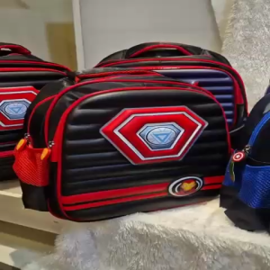 12\" KINDERGARTEN SCHOOL CHILDRENS BACKPACK WITH IRON MAN/UNICORN/BATMAN/SPIDERMAN/CAPTAIN CUTE CHARACTER0451B