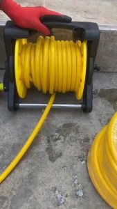 Shining ที่เก็บสายยาง โรลม้วนสายยาง วงล้อเก็บสายยางขนาด4หุน (1/2")