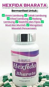 Hexfida Bharata Obat Asam Lambung Tipes Gastritis 100% Herbal