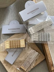 Sweet Cool Style Silver Rhinestone Spiral Hairpin Set & Metal Side Bangs Clip: Fashionable Hair Accessories Korean Style Fresh Out