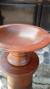 piring buah tanah liat piring saji grabah