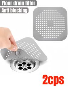 Anti-clogging and deodorizing silicone pad floor drain toilet anti-odor sink bathroom sewer anti-clogging artifact