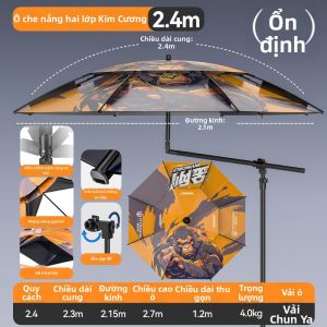 YEYINGZHE | Ô Dù Che Nắng Mưa Đi Cá
