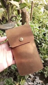 Dompet Tempat Jam Kulit Sapi Crazy Horse & Garansi 1 Tahun