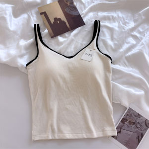 Áo Vest Lót Ngực Gufy 3256 Mùa Thu Đầu Tiên Áo Vest Lót Ngực Nữ Dáng Ôm Vừa Vặn Áo Vest Lót Ngực Một Khối Màu Trơn