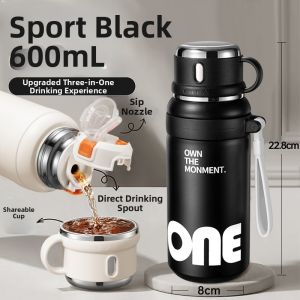 XIAXIU | Kids Boy Multi-Use Insulated Water Bottle