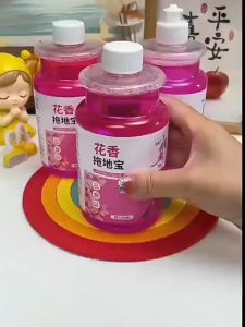 Anti Bacterial Flower Pink Multi Purpose Floor Cleaner 500ml 花香拖地宝大理石瓷砖清洁剂抑菌地面专用强力去污垢地板清洁液