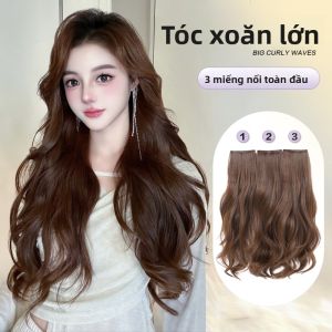 AINIYA | Natural Volume & Lightweight Womens Hair Extension 3-Piece Wavy Hair