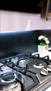 4 Burner Built-in Cooktop Stainless Steel Gas Stoves Natural Gas Hob Kitchen