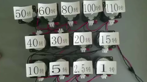 220v Gear Reduction Motor Ac Permanent Magnet Synchronous Motor With Mount 68ktyz 2.5-30rpm Quality Assurance