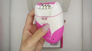 Kemei KM-189A Electric Epilator Professional Hair Remover Lady Shaver For Private Part Women Rechargeable Bikini Trimmer