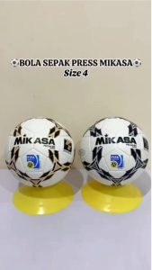 Bola Sepak Bola Kaki FootBall Model Press Kick Off Size 4 & 5 Free Pentil Dan Jaring