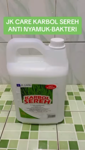 Master Karbol Sereh 5 LITER  Cairan Pel Aroma Karbol Aroma Segar Mengusir Semut Tikus Kecoak Anti Bakteri Serei