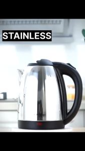 Teko Listrik 2 Liter Stainless Steel 400 watt / Kettle Ketel Elektrik Cerek Besar Otomatis Ketel Listrik / Pemanas Air Electric Pembuat Kopi Teh / Teko Elektrik Teko Minum Terlaris
