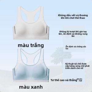 Áo ngực thể thao MiiOW Cat Person làm bằng vải nylon co giãn chống sốc