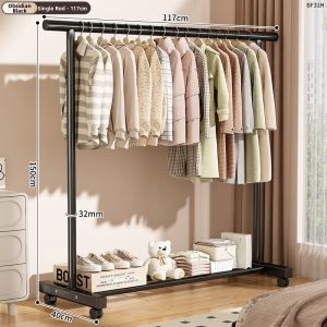 ZHUANJIAO | Indoor Outdoor Portable Clothes Drying Rack