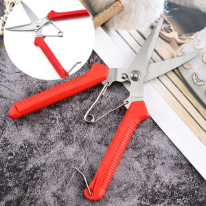1/2PCS Straight Head Pruning Shears Non-slip HandleStainless Steel Outils Manuels Household Bonsai Garden Scissors Pruing Shear