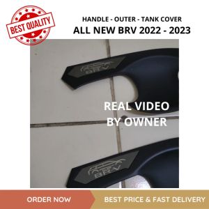 Paket Handle Outer Tank Cover Hitam Mobil All New BRV 2022 & 2023