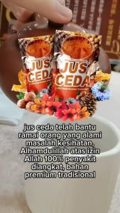 JUS CEDA HERBA PENAWAR BUASIR RAWAT DALAMAN LUARAN JUS CEDA BUASIR - ORIGINAL HQ