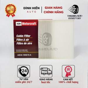 Lọc gió điều hòa máy lạnh Ford Ranger (2012-2022) Mazda BT50 (2012-2021) Everest (2016-2022)  (Mã: AB3919N619A/ AB39-19N619-A)