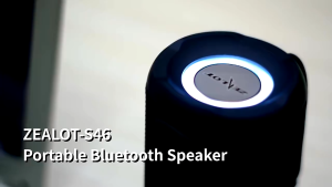 BERGARANSI ZEALOT Speake Portable Bluetooth Super Bass Karaoke Wireless Outdoor Waterproof S46