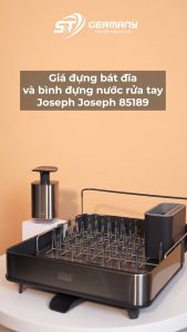 Giá Đựng Bát Đĩa Thông Minh Nội Địa Đức Joseph Joseph 85153 Thép Không Gỉ Nhựa Cao Cấp GermanySnT 450108