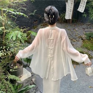 V.C.I | French Chinese Style Lightweight Sun Protection Shirt