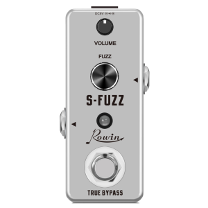 ROWIN LEF-325 S-FUZZ Analog Guitar Effect Pedal Classic Fuzz Sounds With True Bypass Footswitch