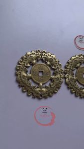 Đồng Tiền Xu Ngũ Phúc Lâm Môn - Phong Thuỷ Tài Lộc May Mắn Bình An