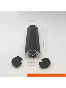 PINCHI | Multi-purpose Curved Display Cabinet 18mm