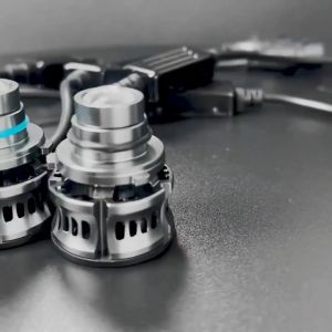 2Pcs รถยนต์ LED ไฟหน้าหลอดไฟ H11 H9 H8 เลเซอร์ไฟหน้า Super Bright Spotlight โปรเจคเตอร์6000K 12V 55W สีขาว/สีเหลือง เลเซอร์ไฟหน้าสปอตไลไฟหน้าโปรเจคเตอร์ไฟตัดหมอกอัตโนมัติการปรับเปลี่ยน LED