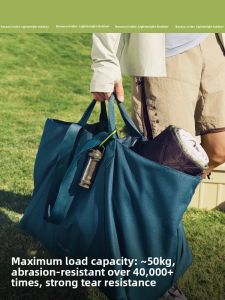 Beneunder | Banana Leaf Lightweight Large Capacity Short Trip Carry-On Bag Tote Bag Maternity Bag Nylon Foldable Single Shoulder Strap