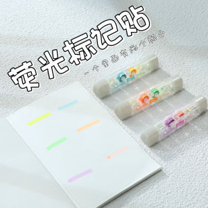 Bộ Bút Đánh Dấu Màu Raymay Fluorescent Di Động Bộ Thẻ Từ Học Sinh Thẻ Từ Tiếng Anh Học Thuật Xóa Được Chống Thấm Nước