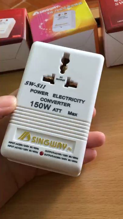 Cục đổi nguồn 110v sang 220v | Bộ đổi nguồn 220v sang 110v | Biến Áp 150W | Đổi nguồn 220v sang 100v | Biến áp 220v ra 110v