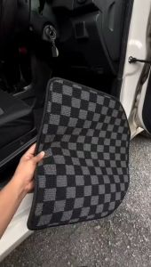 Thai Dadu Karpet Kereta Universal Thailand MAGIC MAT Mega Thick 5 Star Hotel Car Checkmate Dice Floor Mat Carpet Perodua Myvi Viva Alza Ativa Axia Kancil Kelisa Kenari Aruz Proton X70 X50 Preve Waja Wira Gen2 Persona Iriz Satria Putra Suprima S Saga VVT